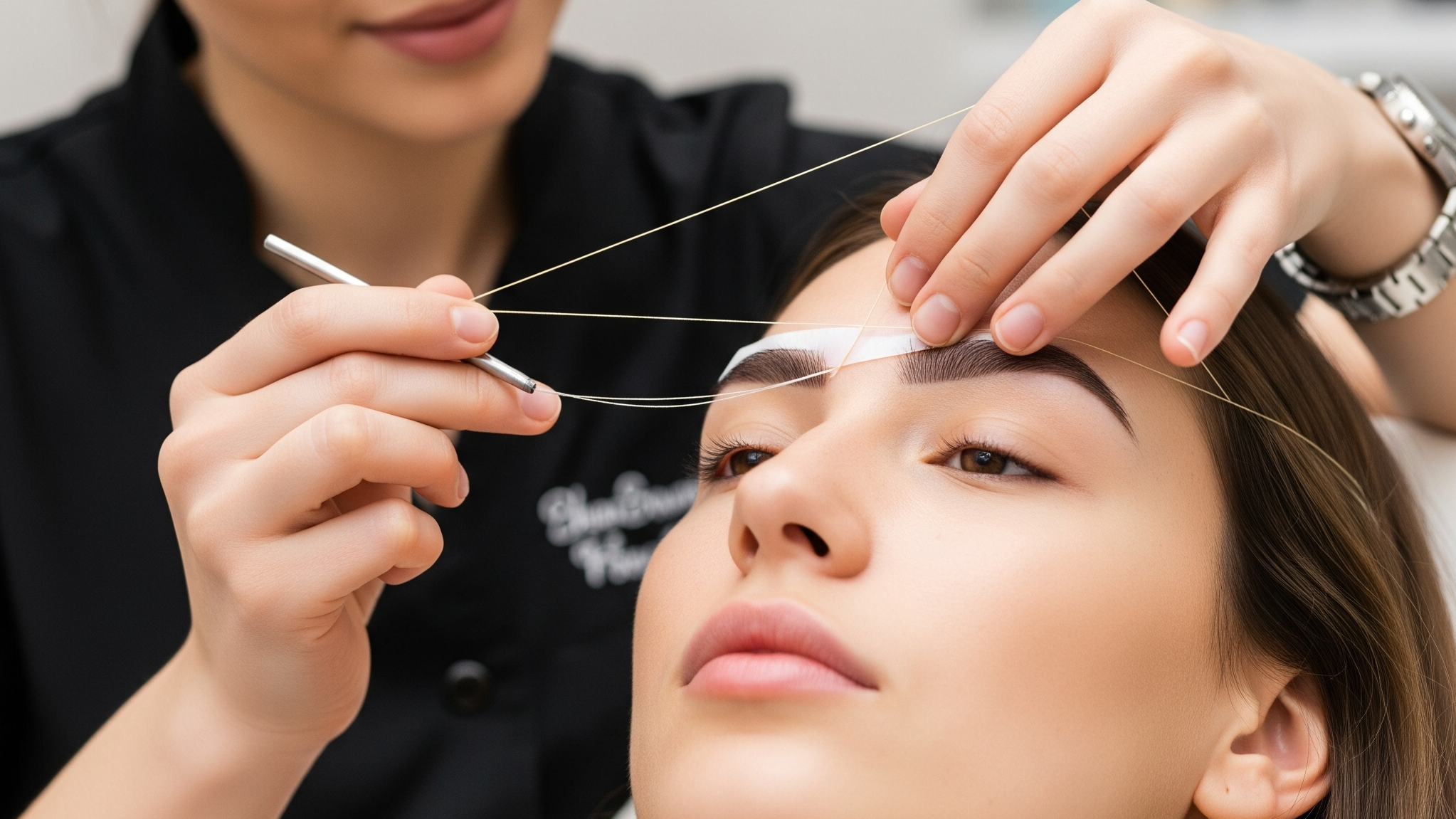 The Enduring Art of Eyebrow Threading 3 eyebrow threading